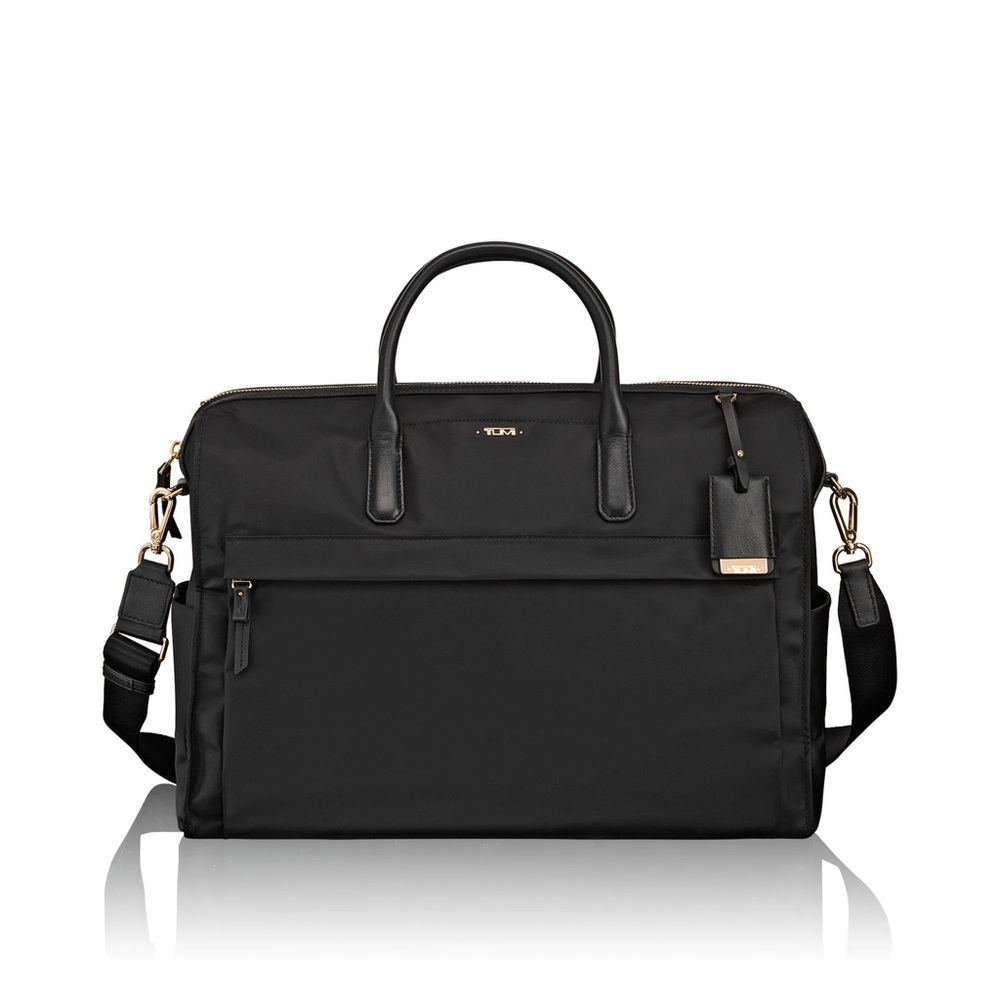 TUMI Dara Black Nylon Business Bag / Carryall